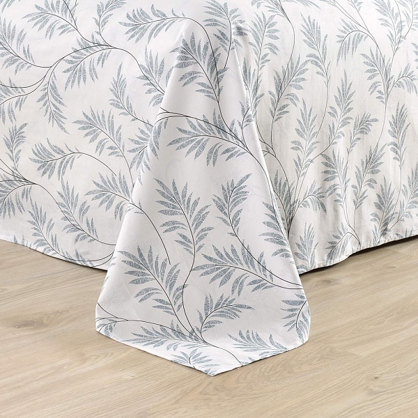 КПБ сатин Евро 4н Бетти голубой