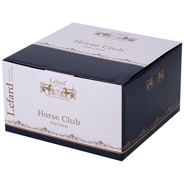Пара чайная 300 мл Lefard Horse Club белая