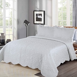 Комплект покрывало и наволочки Sofi de Marko Устина серый