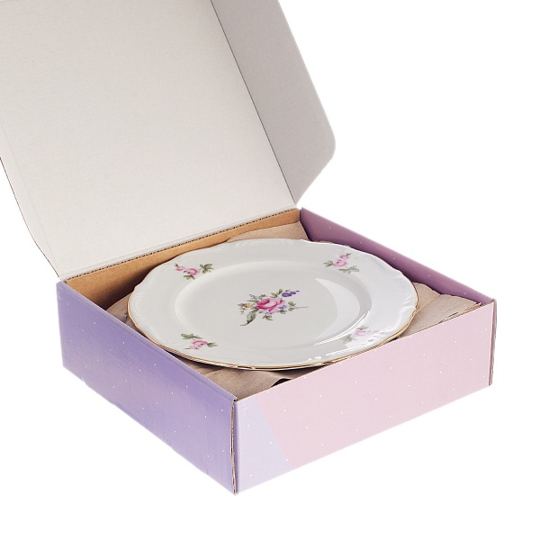 Набор десертных тарелок 21 см Repast Мейсенский букет 6 шт