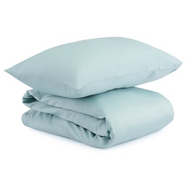Комплект постельного белья из сатина 110 x 140 см Tkano Essential голубой