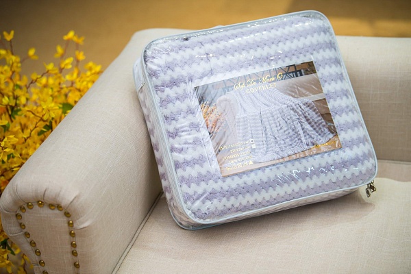 Покрывало 220 х 240 см Sofi de Marko Гринда лиловый