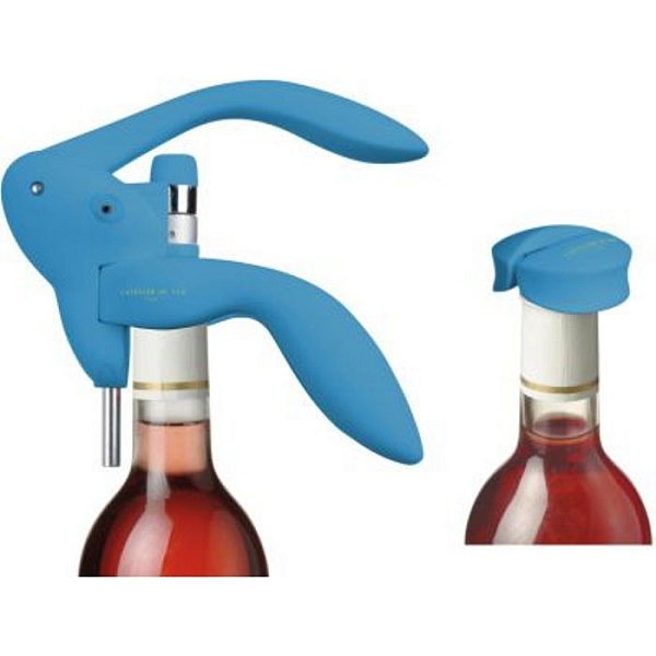 Набор: штопор+запасная спираль+обрезатель фольги Пляжный""