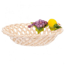 Блюдо овальное 30х21 см Orgia Фрукты