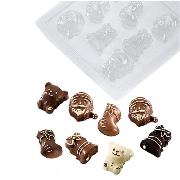 Форма "Рождество" для приготовления конфет [2шт] KitchenCraft