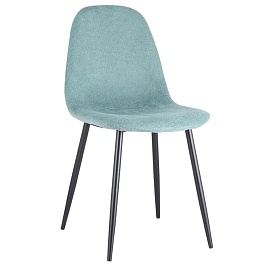 Стул breeze, шенилл, светло-бирюзовый
