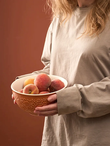 Миска 2л English gardens, медовая