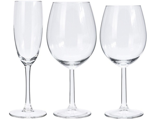 Набор бокалов для вина и шампанского 18 шт. Koopman
