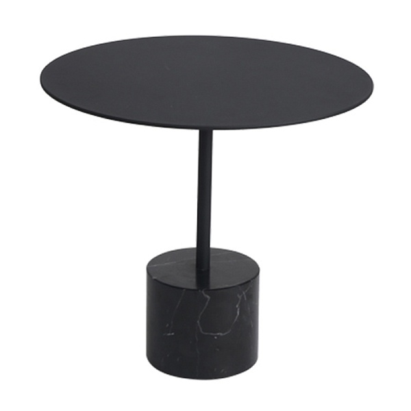 Столик журнальный asgard, D44 см, черный