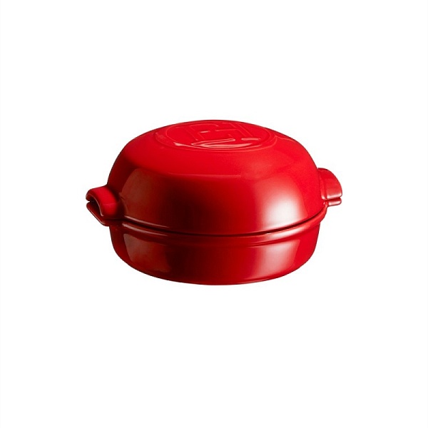 Форма для запекания с крышкой 19,5 х 17,5 см Emile Henry Гранат