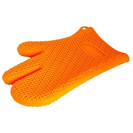 Рукавица из силикона термостойкая для кухни  27х2х16,5 см в ассортименте