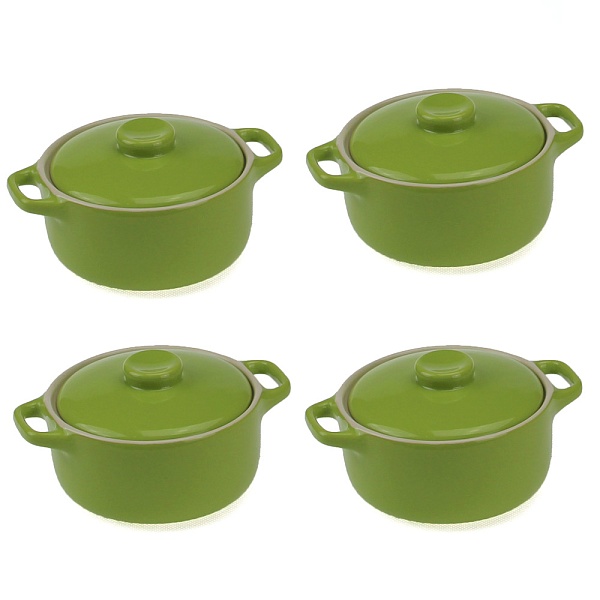 Набор мини кастрюль (4 х 0,18 л)