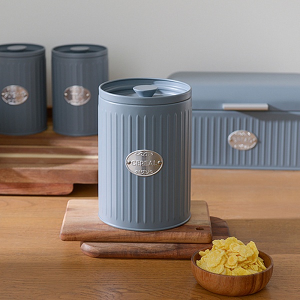 Банка для хранения zinco, 2,2 л, серая