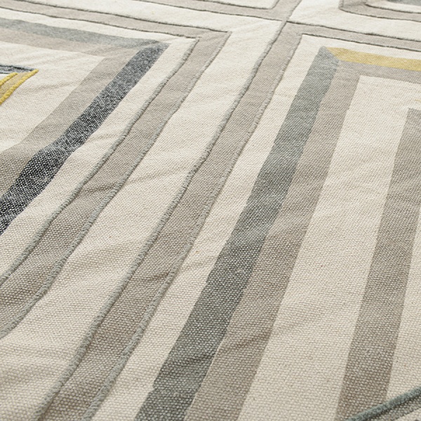 Ковер из хлопка с узором и кисточками Tkano Ethnic 200 x 300 см