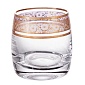 Набор стаканов для виски Crystalex Bohemia Идеал Золото V-D 230 мл 6 шт.