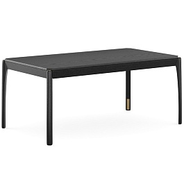 Стол кофейный aska, 50х90 см, черный