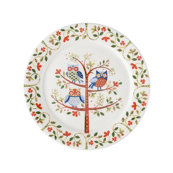 Набор тарелок 2шт Ø21 см Owl в подарочной упаковке