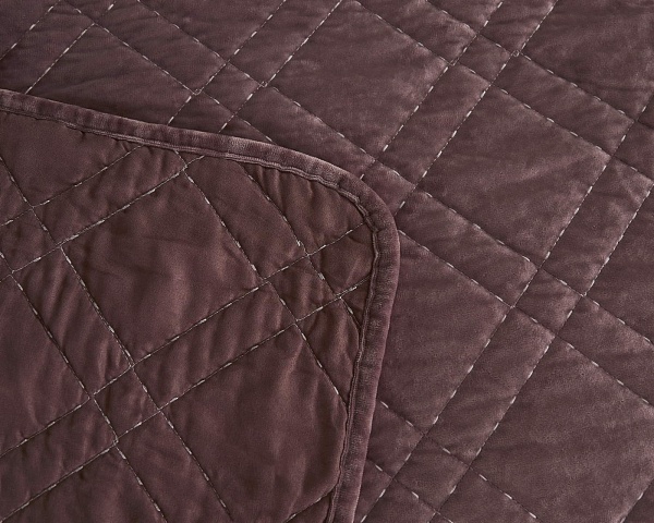 Комплект покрывало и наволочка 160 х 220 см Sofi de Marko Селена пепельная роза