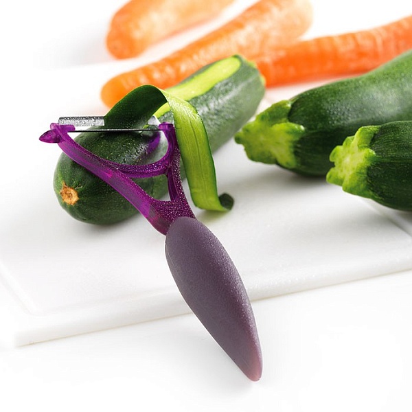 Нож для чистки овощей Mastrad Elios фиолетовый