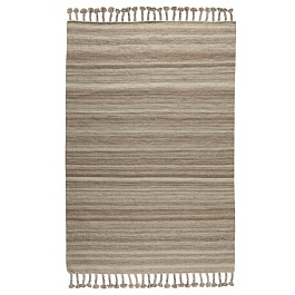 Ковер из шерсти и хлопка с кисточками из коллекции ethnic, 160х230 см