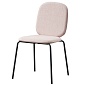 Стул oswald, бежево-розовый, рогожка