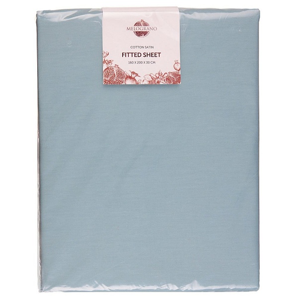 Простыня 160х200х30см на резинке, Pine