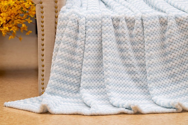 Покрывало 220 х 240 см Sofi de Marko Гринда голубой