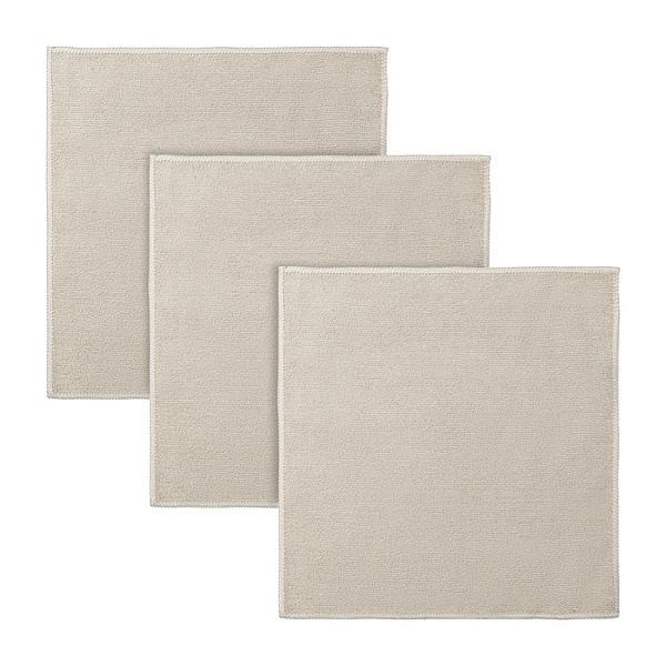 Набор салфеток из микрофибры Smart Solutions Cozy Clean бежевый 3 шт