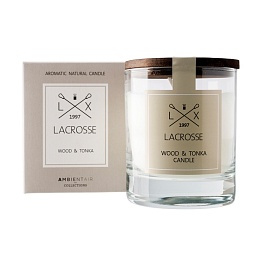 Свеча ароматическая в стекле Ambientair Дерево & тонка