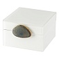 Шкатулка 12 см Gipfel Onyx белый