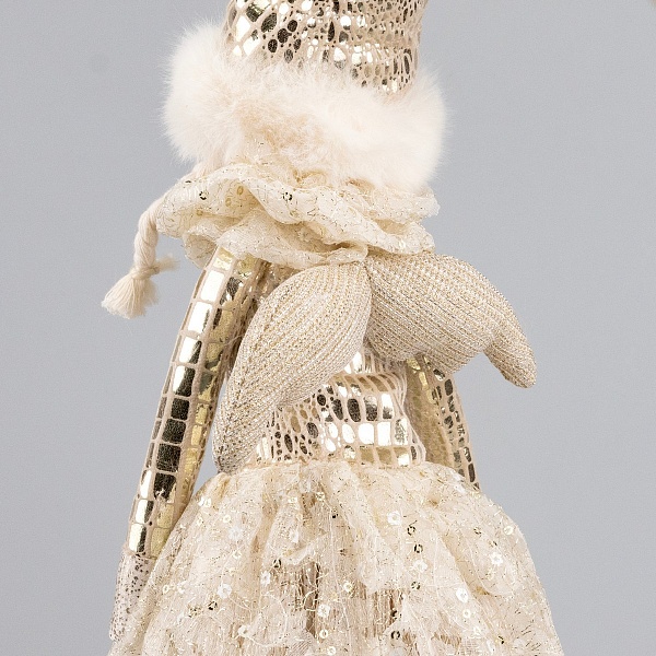 Сувенир Фея с огнем 25 х 20 x 69 см Азалия шампань