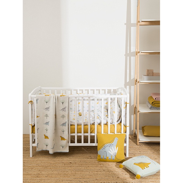 Наволочка из сатина с принтом Dinosauria World 50 х 70 см Tkano Tiny World