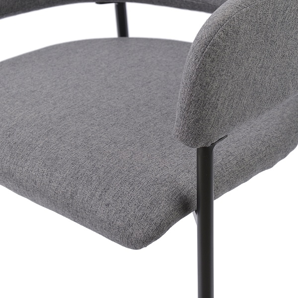 Стул Bergenson Bjorn Wendy рогожка тёмно-серый