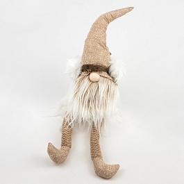 Сувенир Гном 16 x 13 x 54 см Азалия шампань