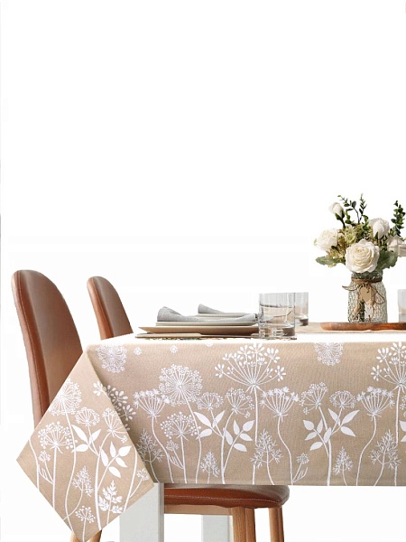 Дорожка 140 х 170 см Le Gobelin Травинки бежевая