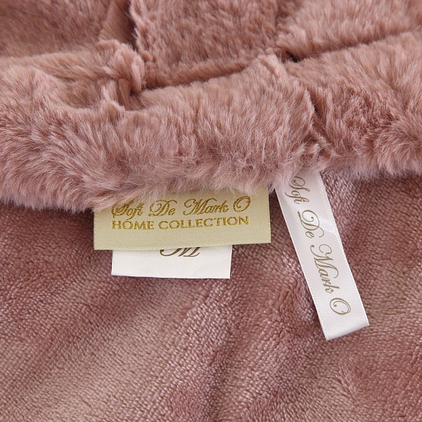 Покрывало 160 х 220 см Sofi de Marko Мадлен пепельная роза