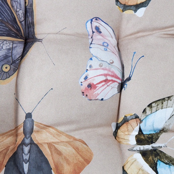 Подушка на стул 43 x 43 см Mike & Co New York Basic Nature бабочки