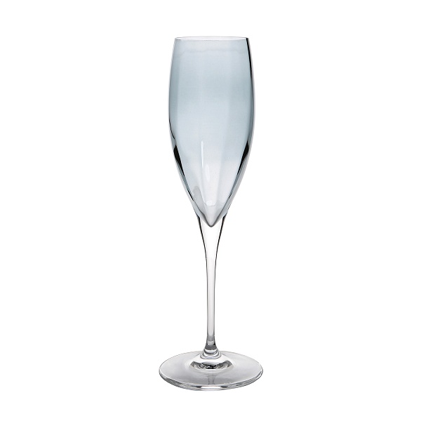 Набор бокалов для шампанского 260 мл Le Stelle Monalisa 2 шт серый