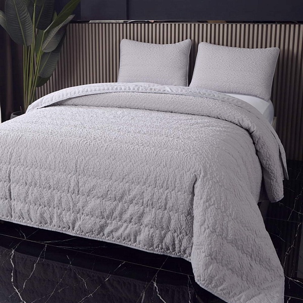 Надин (серое) Покрывало 160х220