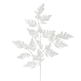 Ветка с глиттером 84 см Азалия белый