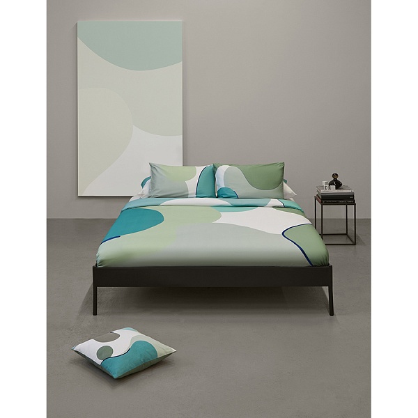 Набор из двух наволочек из сатина с авторским принтом Tkano Freak Fruit 50 х 70 см