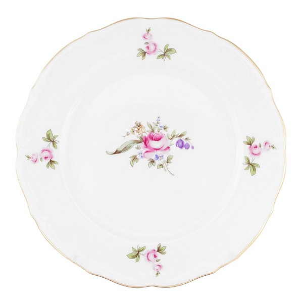 Набор десертных тарелок 21 см Repast Мейсенский букет 6 шт