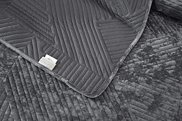 Патрисия (серая) Покрывало 160х220