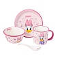 Набор посуды  Дейзи Дак, розовый