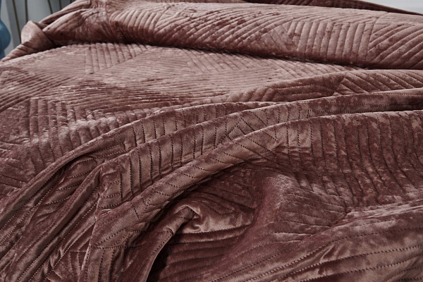 Патрисия (терракот) Покрывало 240х260