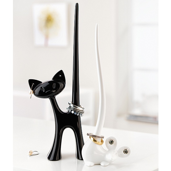 Подставка для колец Miaou чёрная