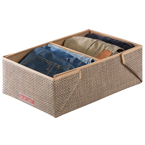 Ящик с отделениями 50 х 32 х 18 см Casy Home Rattan 