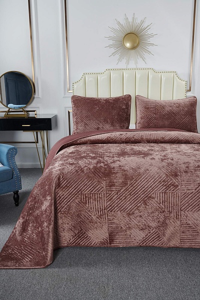 Патрисия (терракот) Покрывало 240х260