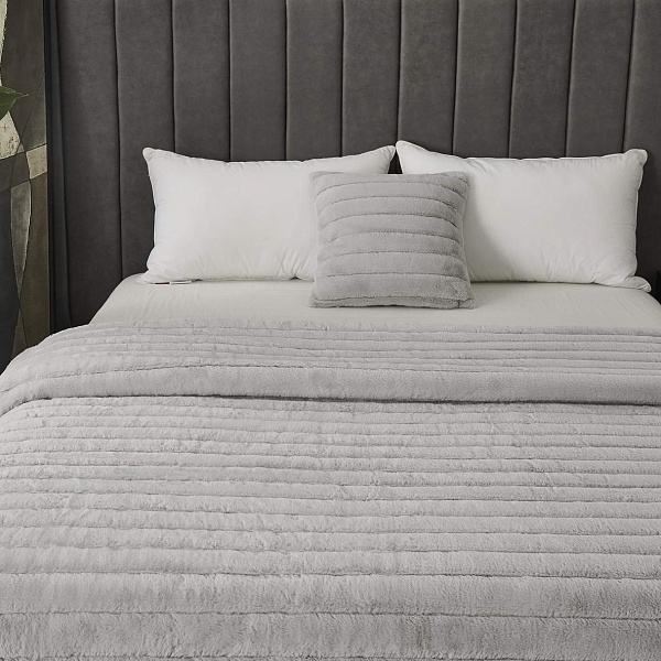 Покрывало 220 х 240 см Sofi de Marko Анабель серый