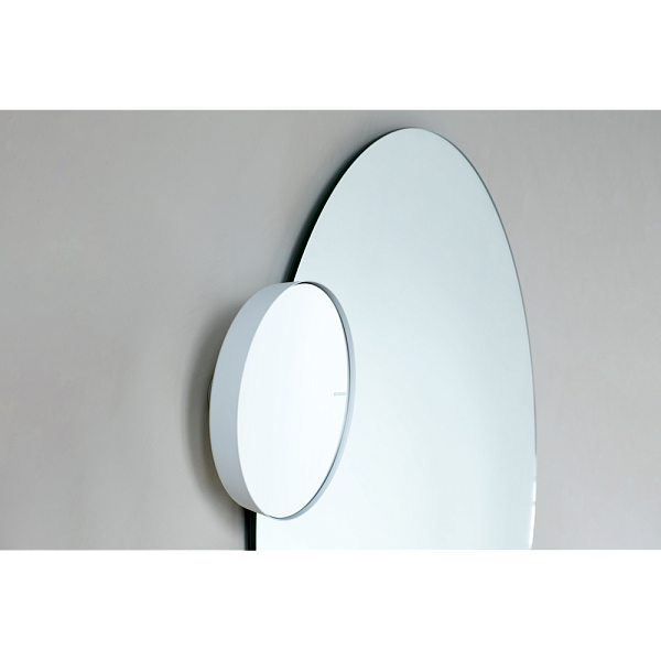 Зеркало для ванной комнаты 21 см Brabantia белый